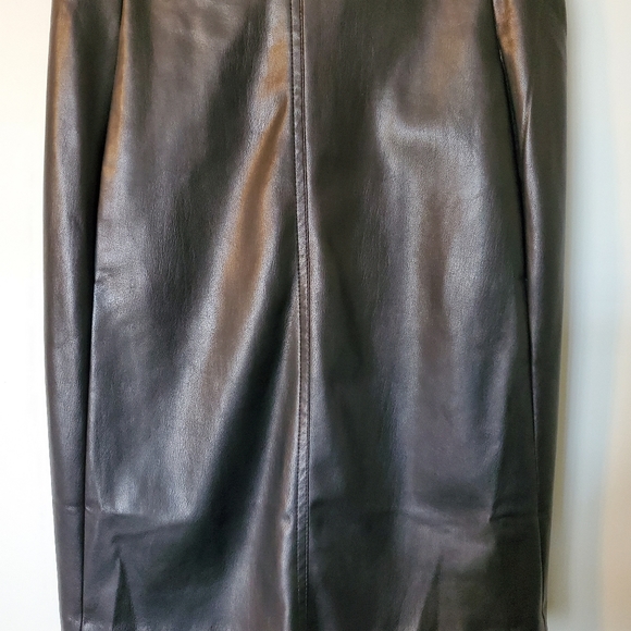 Worthington Faux Leather Dress - Picture 3 of 8